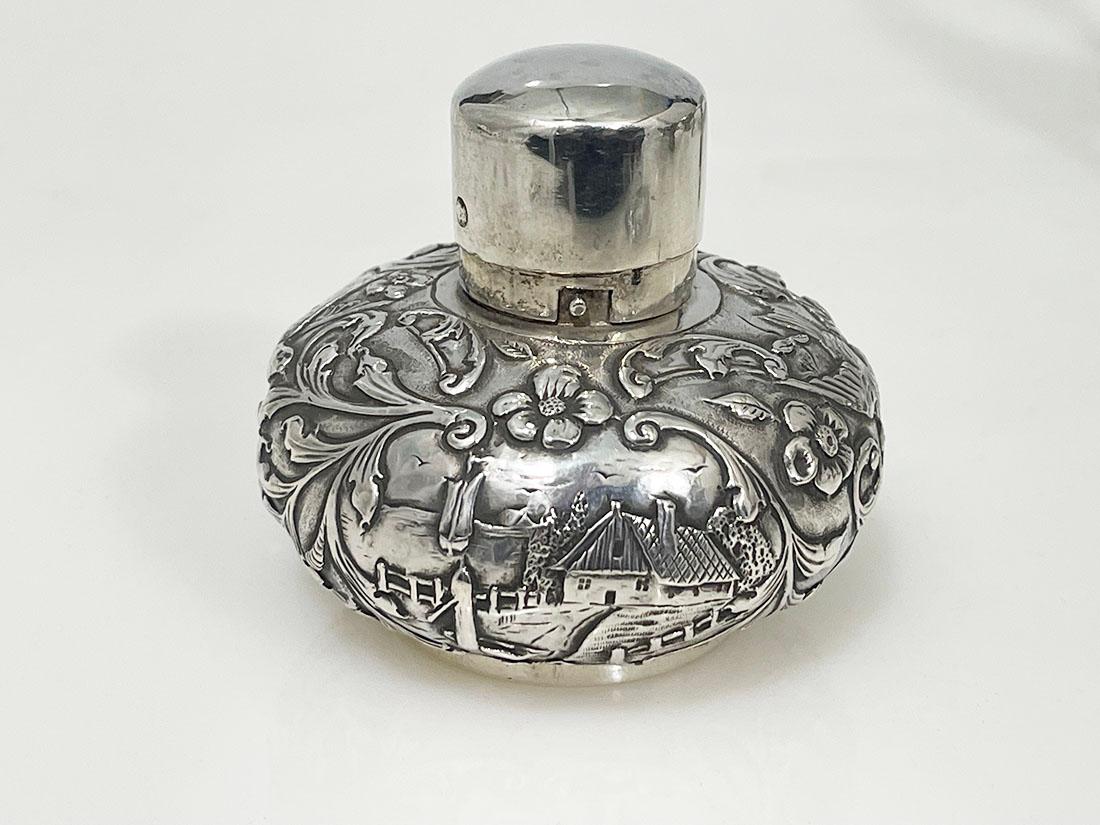 Niederländisches Silber Teeservice, 1899-1909 im Angebot 14