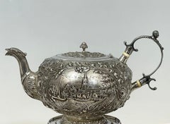 Niederländisches Silber Teeservice, 1899-1909