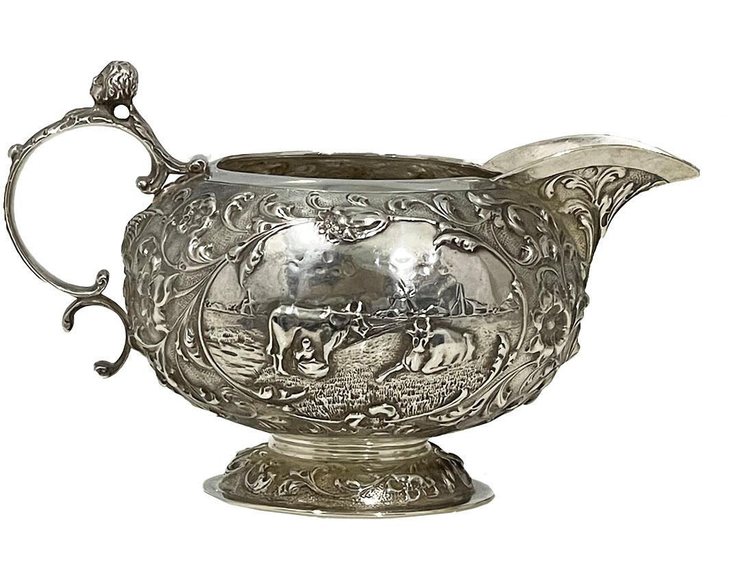 Niederländisches Silber Teeservice, 1899-1909 im Angebot 2