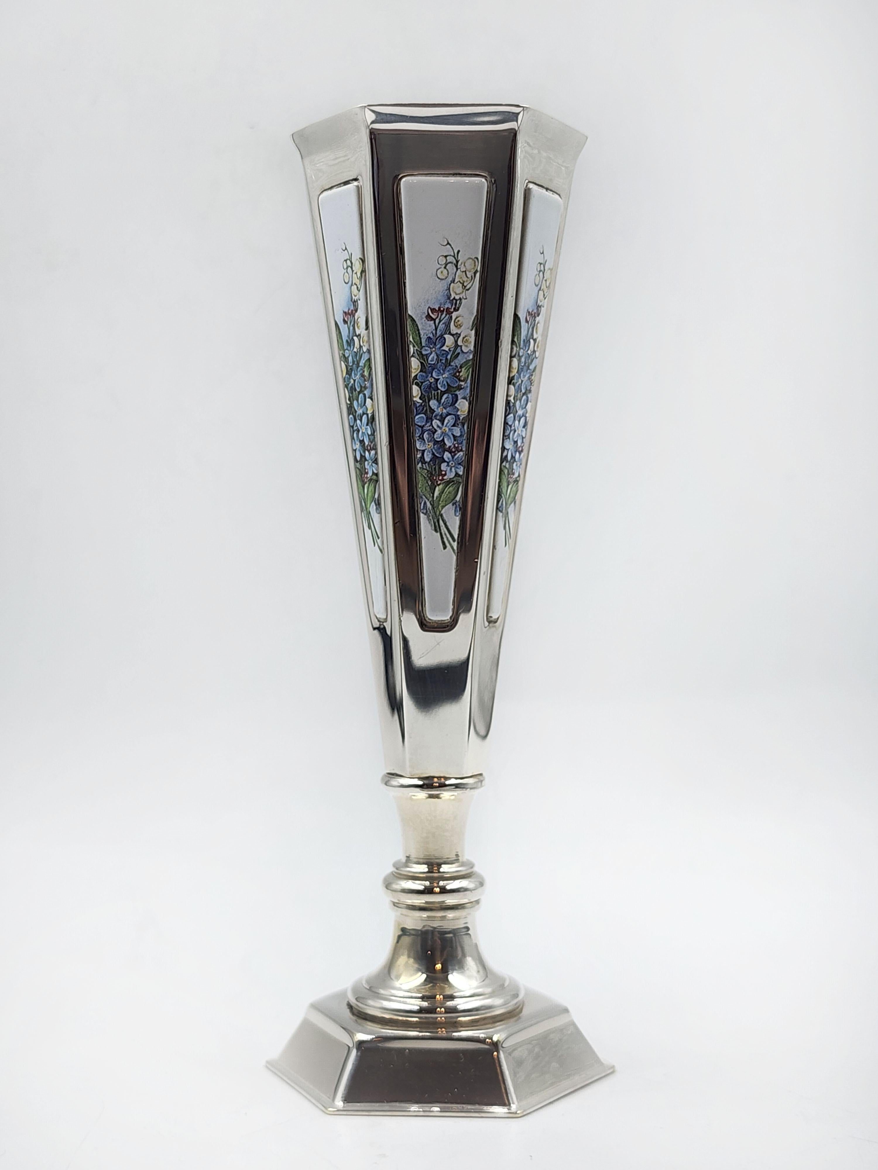 Olandese Vaso olandese in argento di Pako Rhenen in vendita