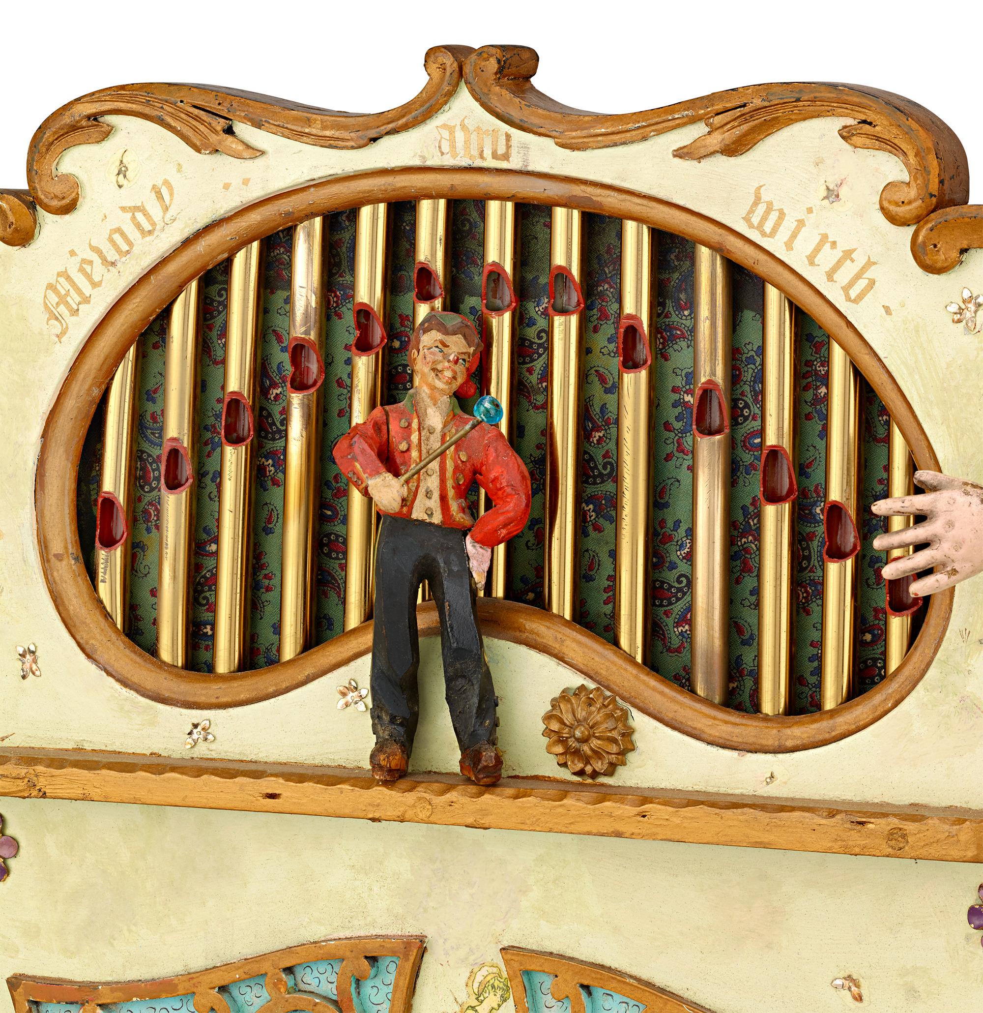 Caja de música para órgano callejero holandés en Bueno estado para la venta en New Orleans, LA