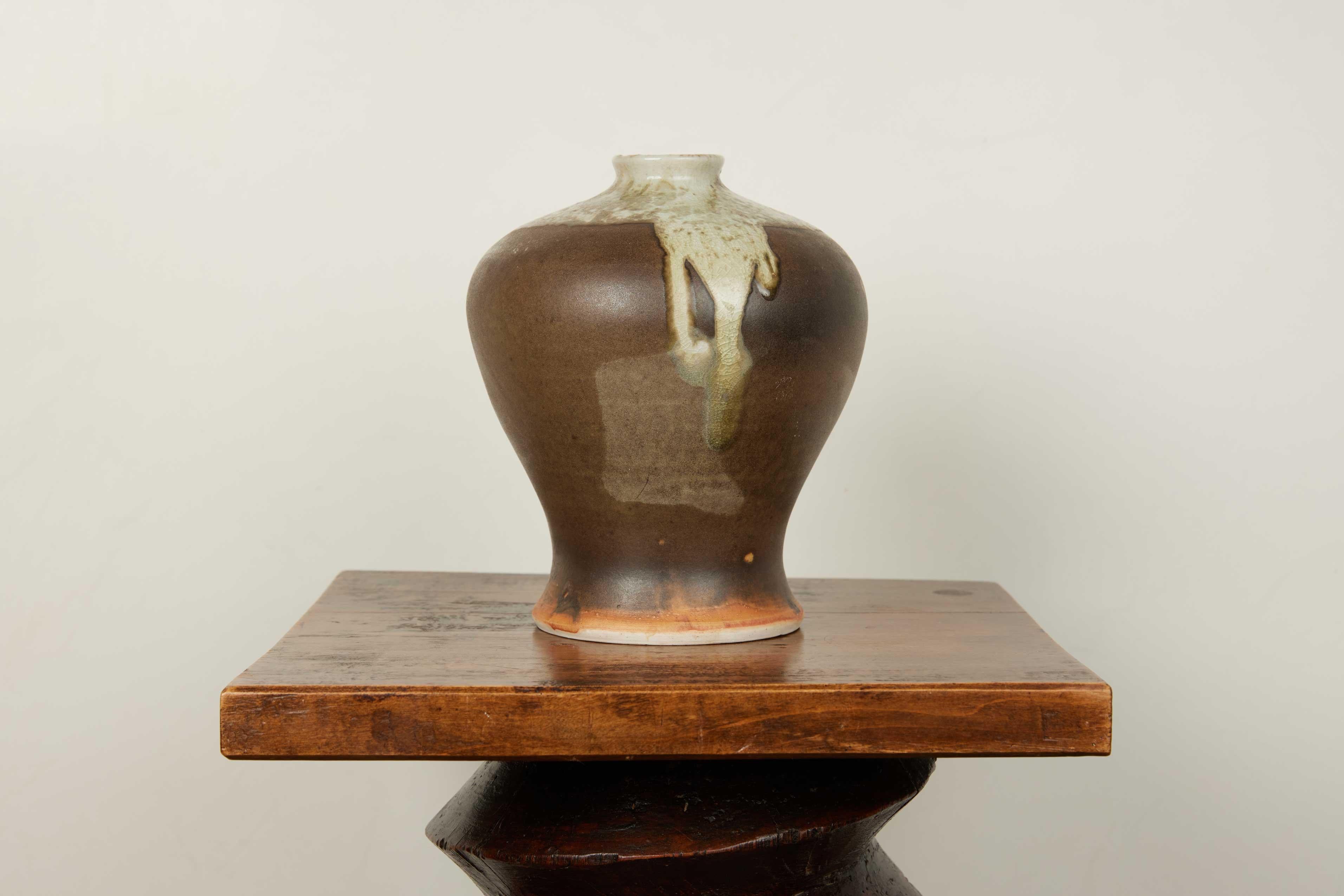 Mid-Century moderno Vaso in Studio Pottery olandese 1960s in vendita