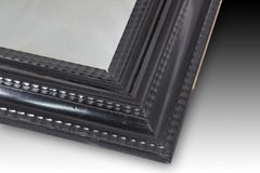 Dutch style frame. Ebonized wood. 17th century.