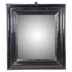 Dutch style frame. Ebonized wood. 17th century. 