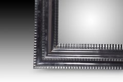 Dutch style frame. Ebonyzed wood. 17th century.