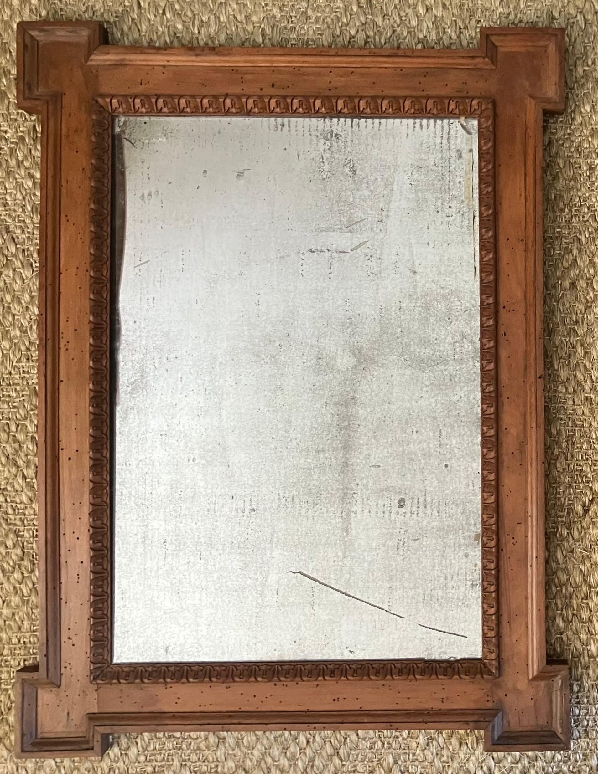 Dutch Style Mirror In Good Condition For Sale In New York, NY