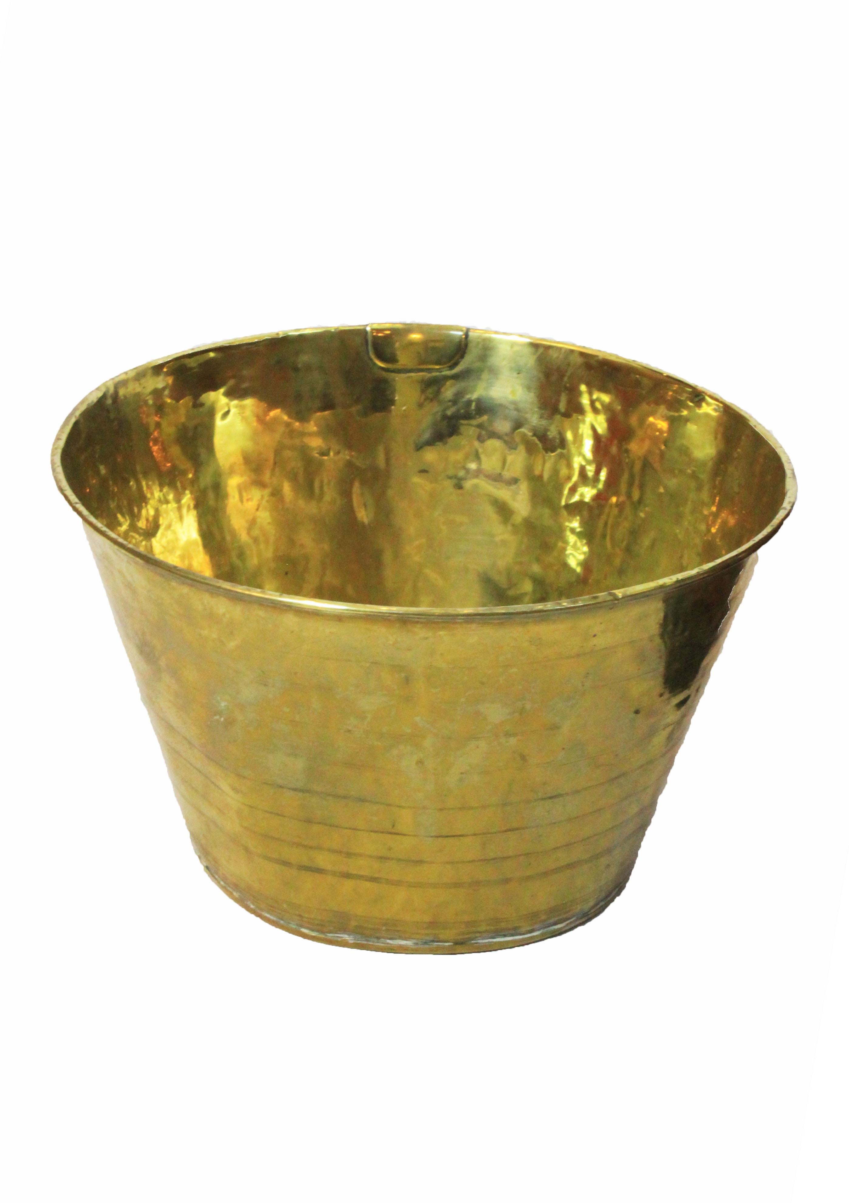 Brass Dutch Teestoof / Kettle Warmer Bucket