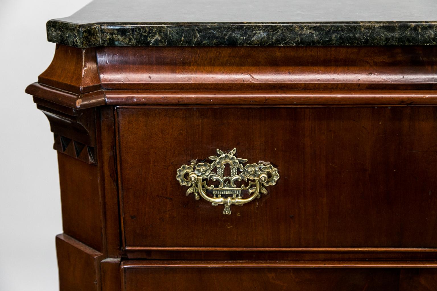 Early 19th Century Dutch Three-Drawer Granite Top Chest For Sale