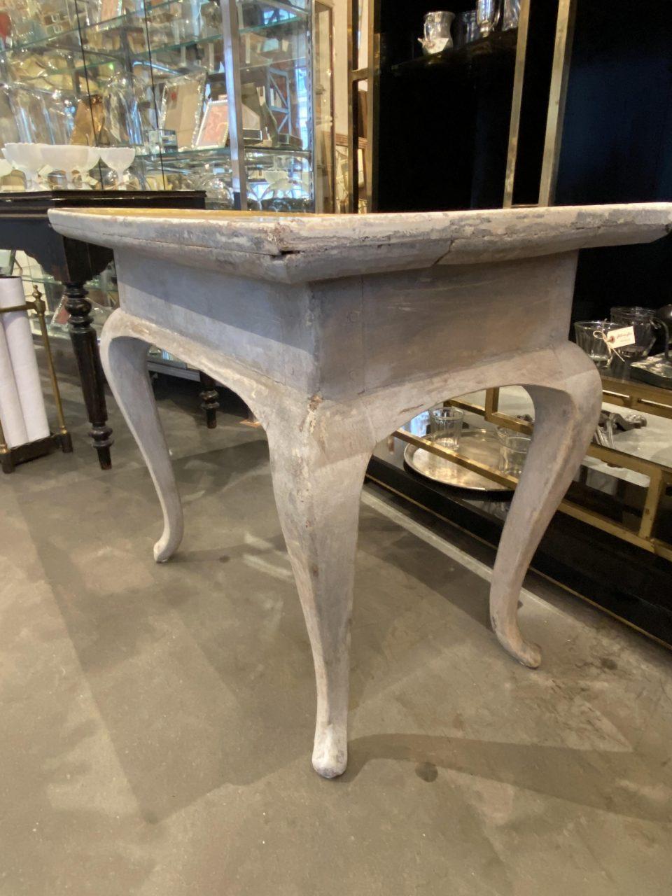 Dutch Tile Topped Side/Tea Table In Good Condition For Sale In Copenhagen K, DK