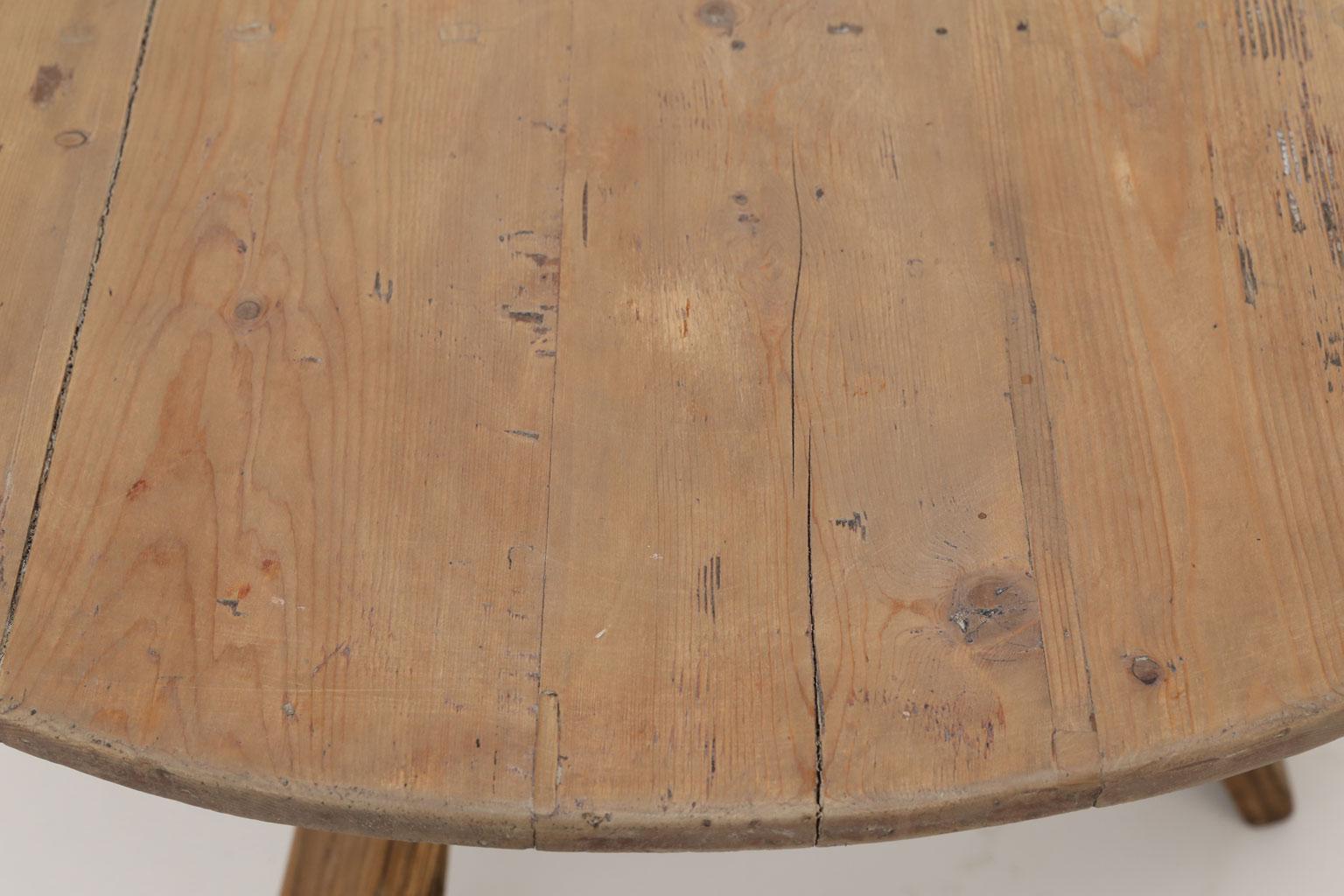 Dutch Bleached Oak Tilt-Top Table 5