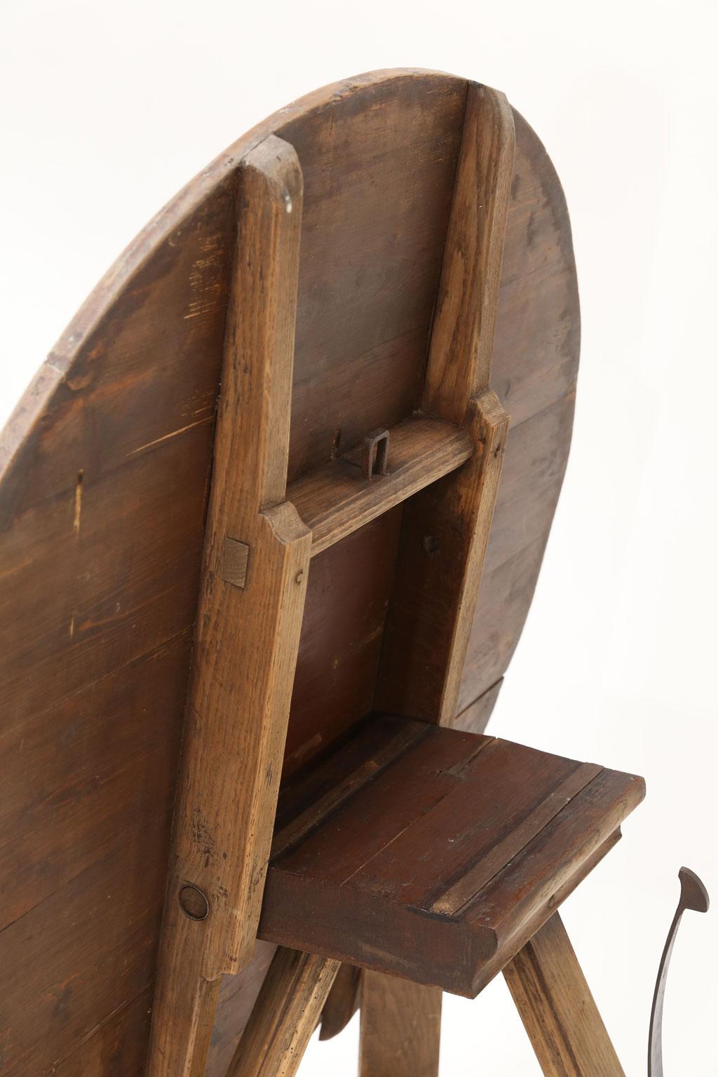 Dutch Bleached Oak Tilt-Top Table 11