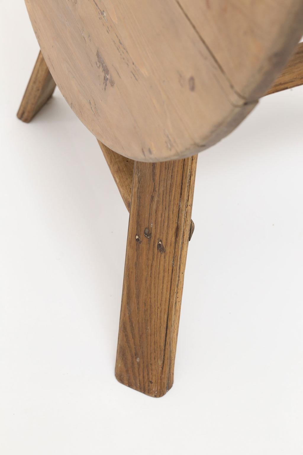 Dutch Bleached Oak Tilt-Top Table 13