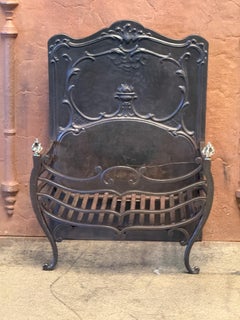 Dutch Victorian Fire Grate, Fireplace Grate, 19th Century