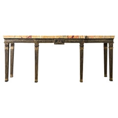 Niederländische Konsole aus Louis XVI-Kunstmarmor