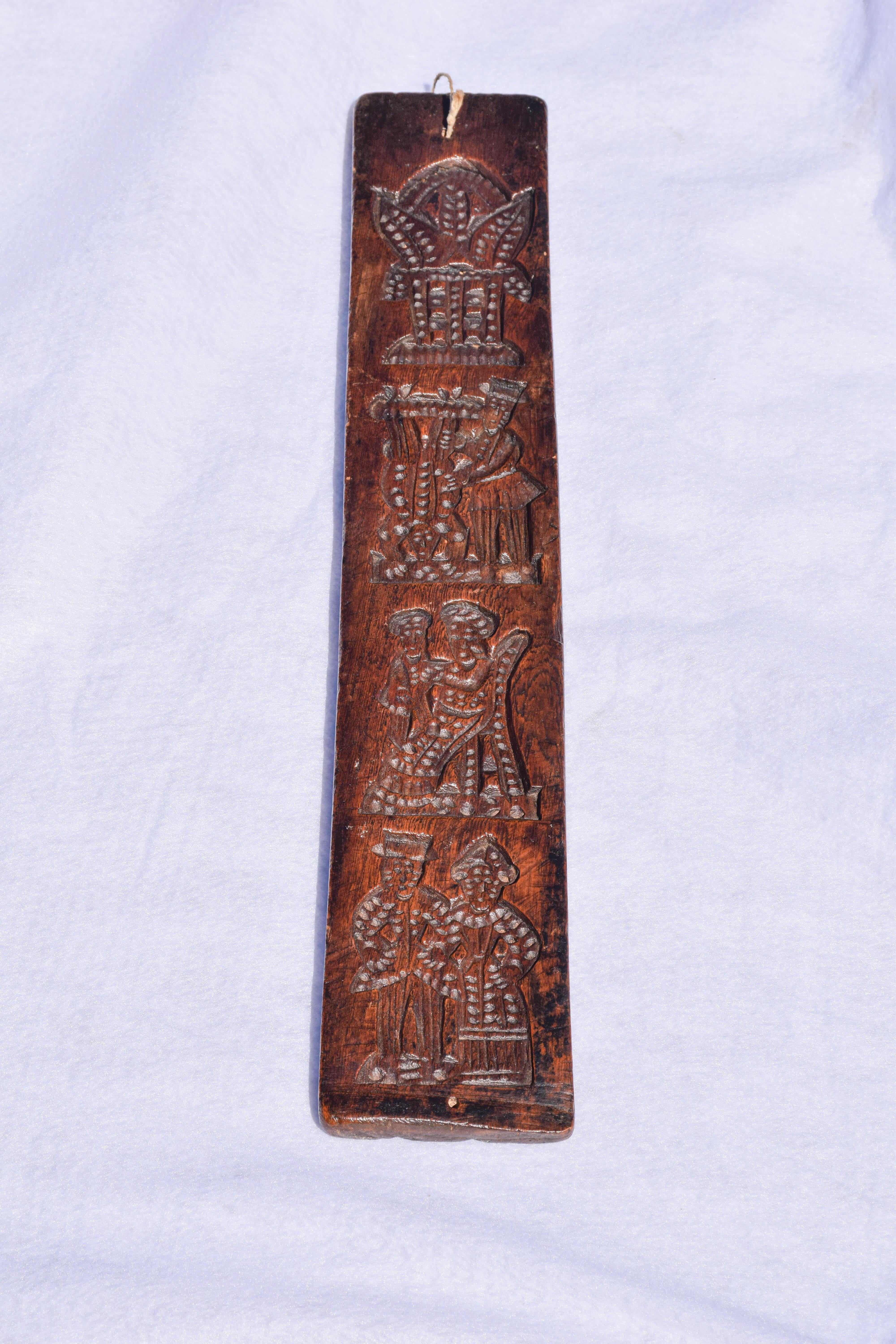 Bois Moule Speculaas vintage néerlandaise en vente