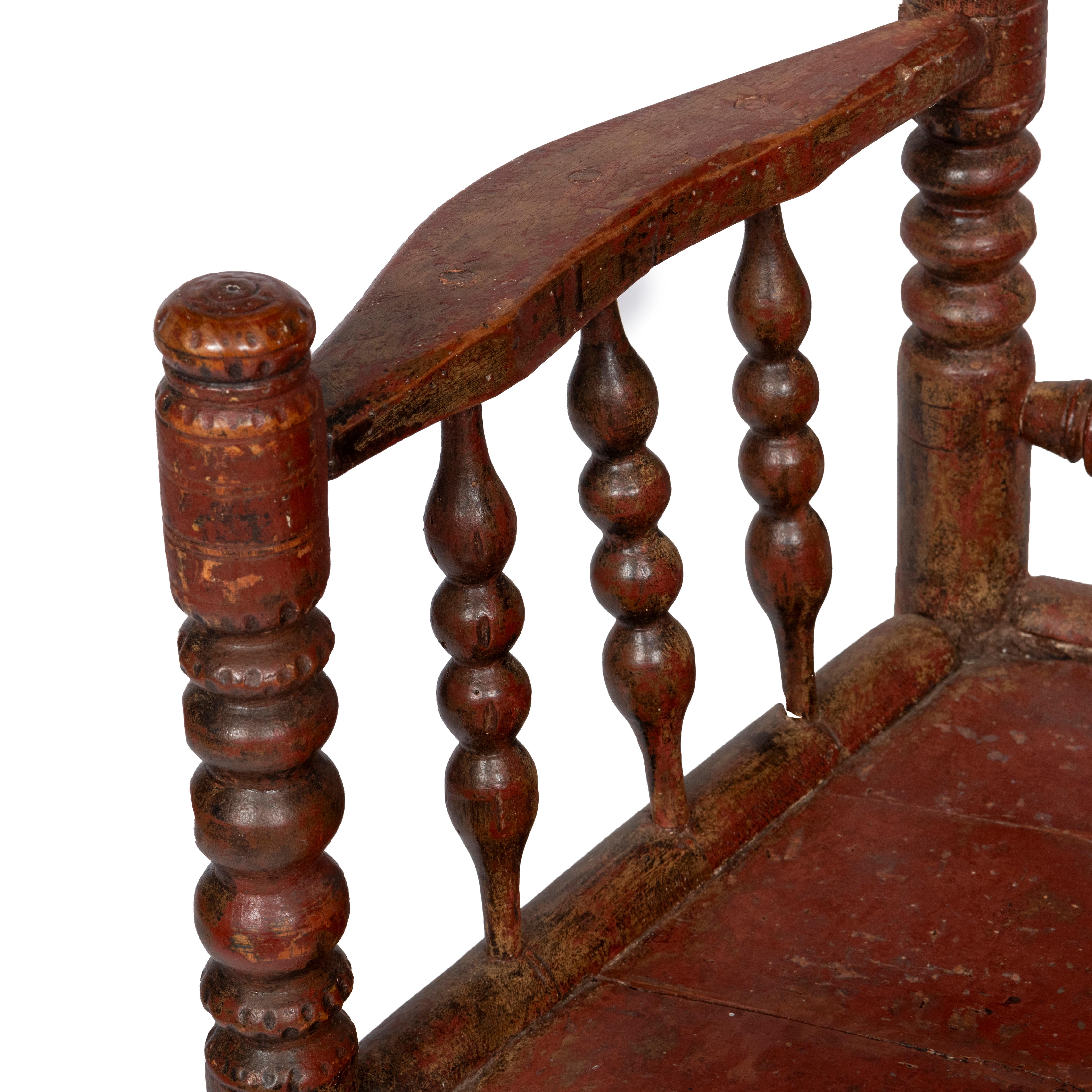 Holländischer Hochzeitsstuhl, um 1826 im Zustand „Gut“ im Angebot in Knutsford, GB