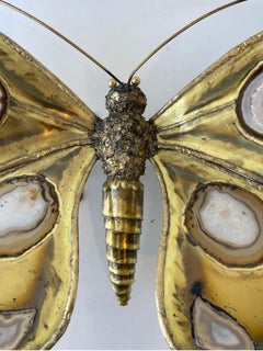 Duval Brasseur Large Butterfly Sconce or Table Lamp