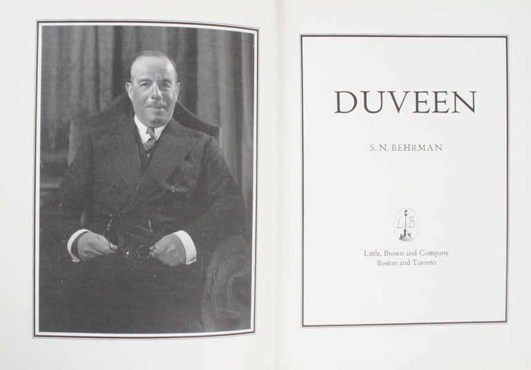 Duveen by S. N. Behrman, First Edition at 1stDibs duveen s. n