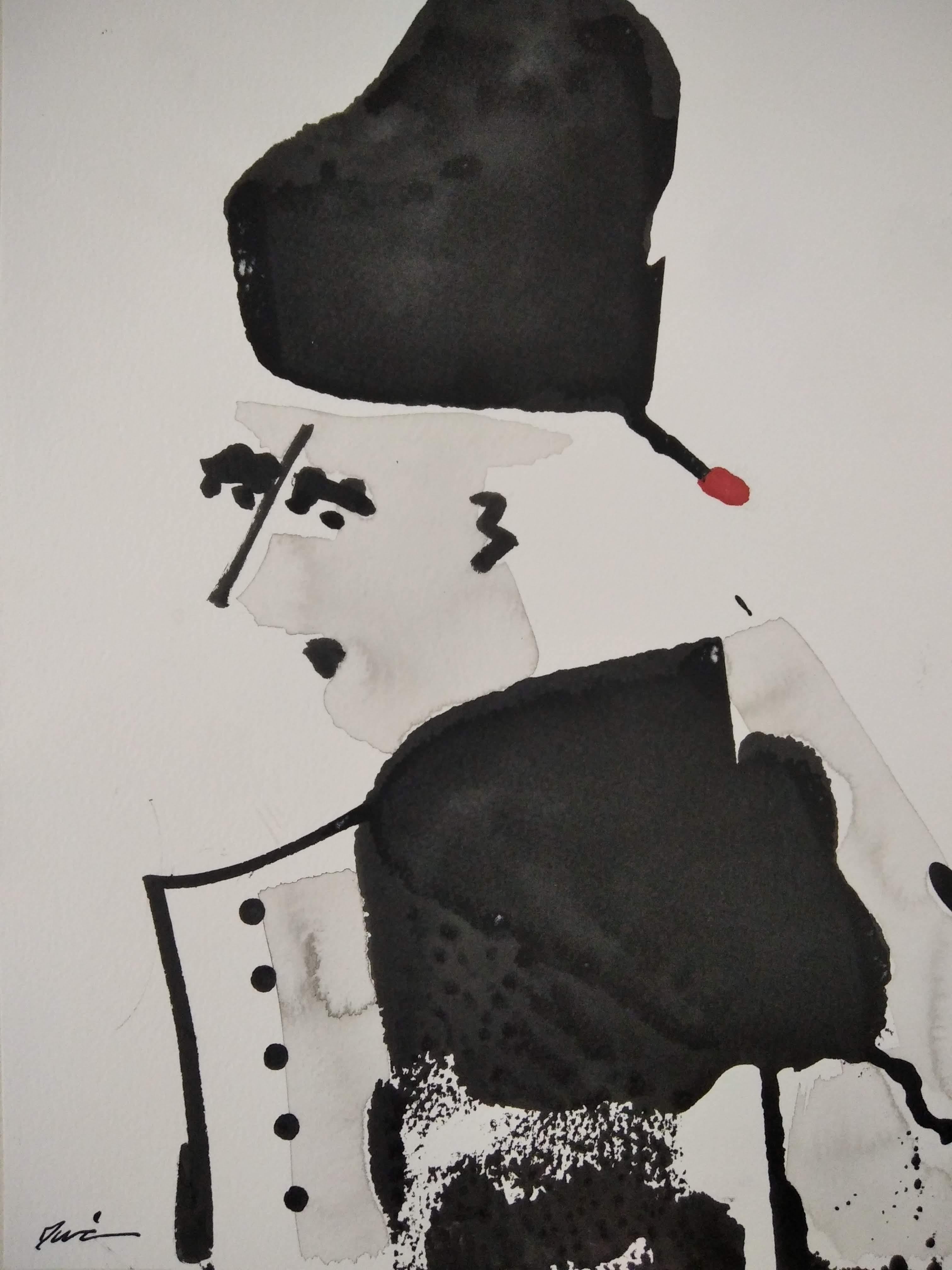 Figurative Painting di Duván López - Senza titolo