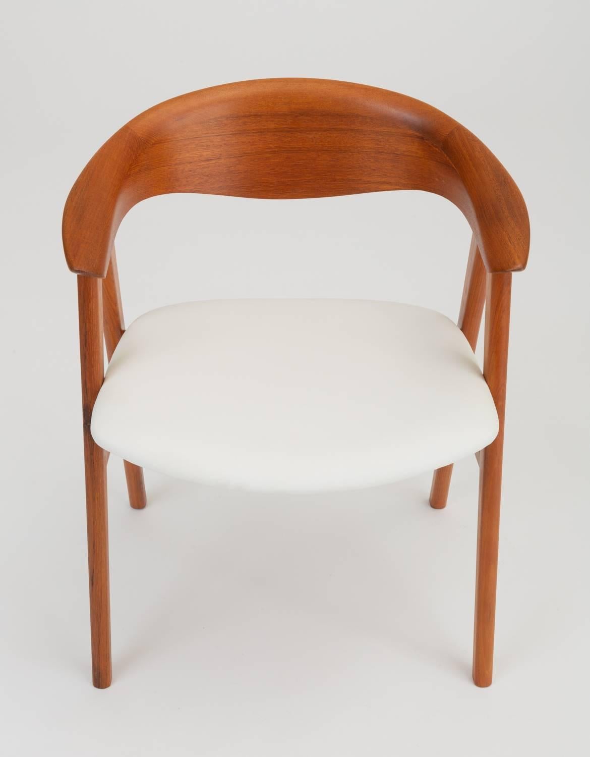Oiled DUX Edition Compass Chair by Erik Kirkegaard for Høng Stolefabrik