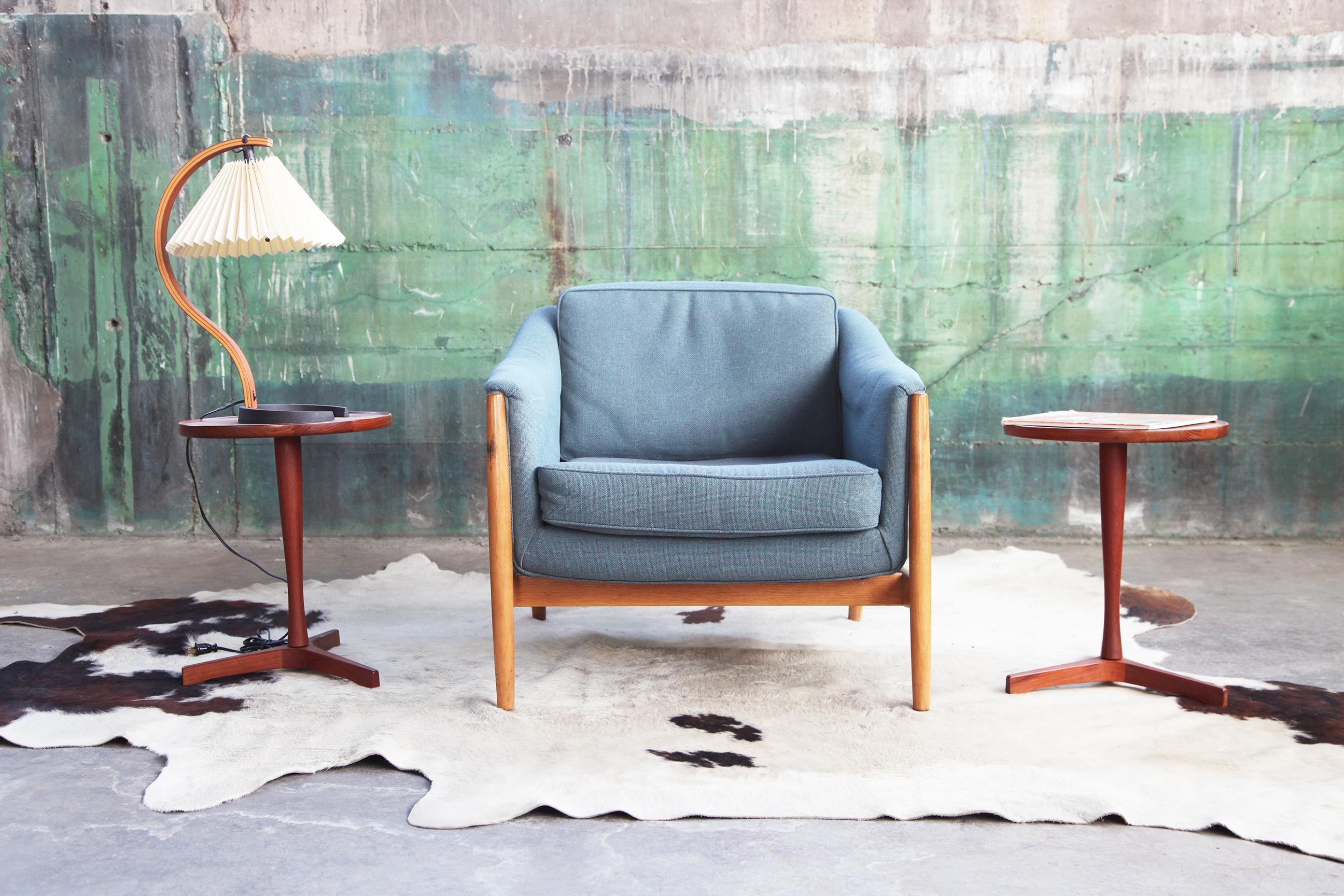 20th Century DUX Folke Ohlsson Midcentury Danish Modern Lounge Chair For Sale