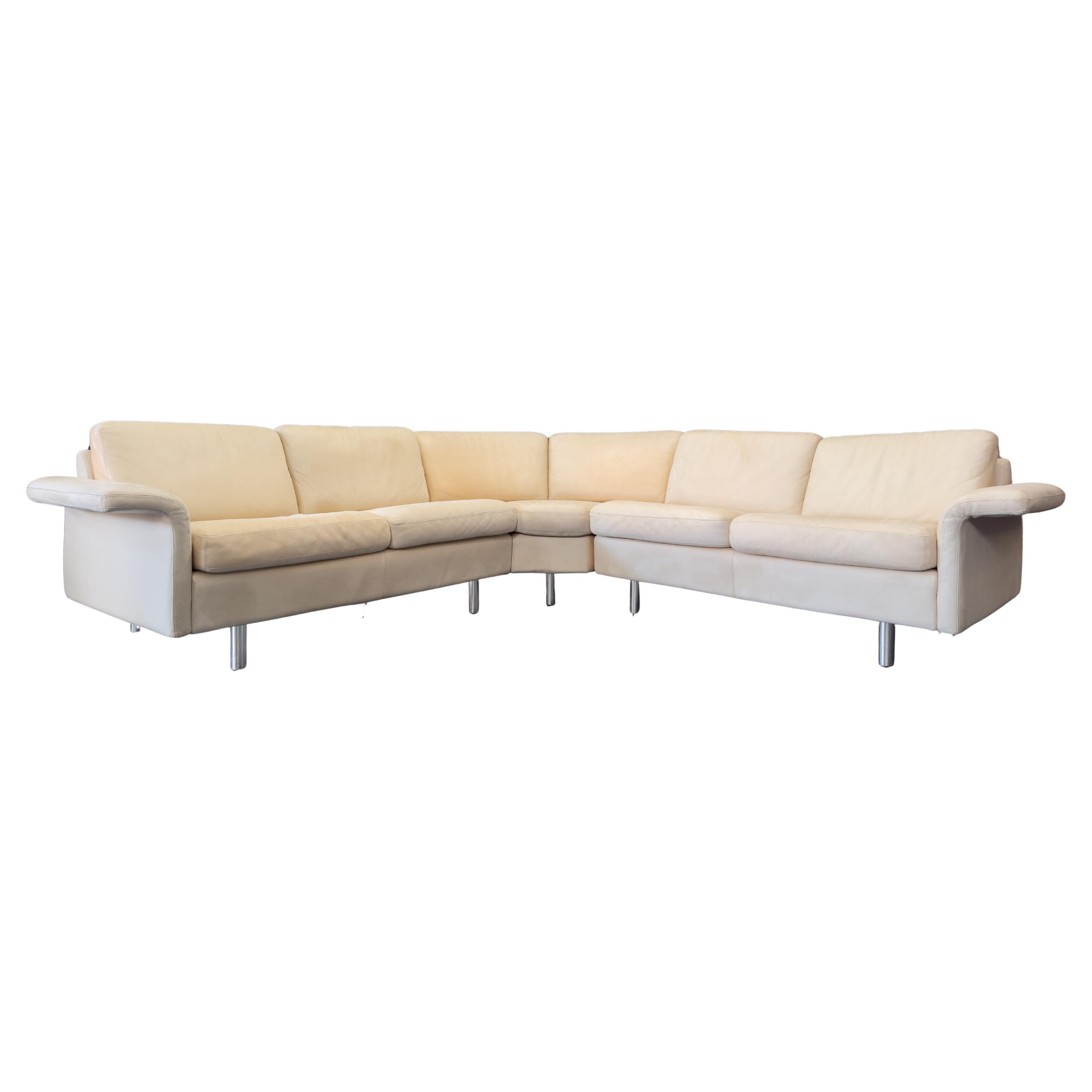 Dux Leather Modular Corner Sofa