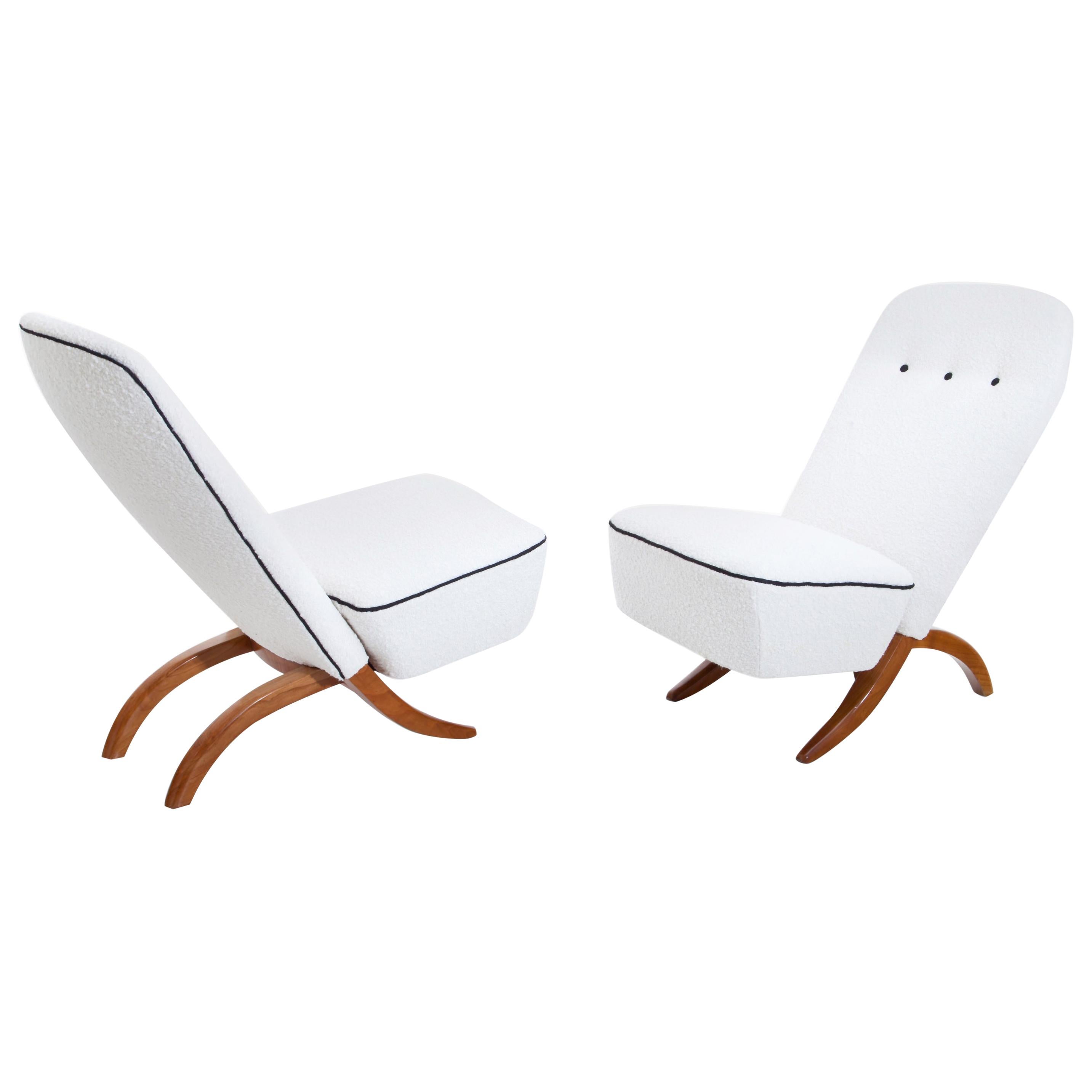 Dux Lounge Chairs, Sweden, Mid-20th Century