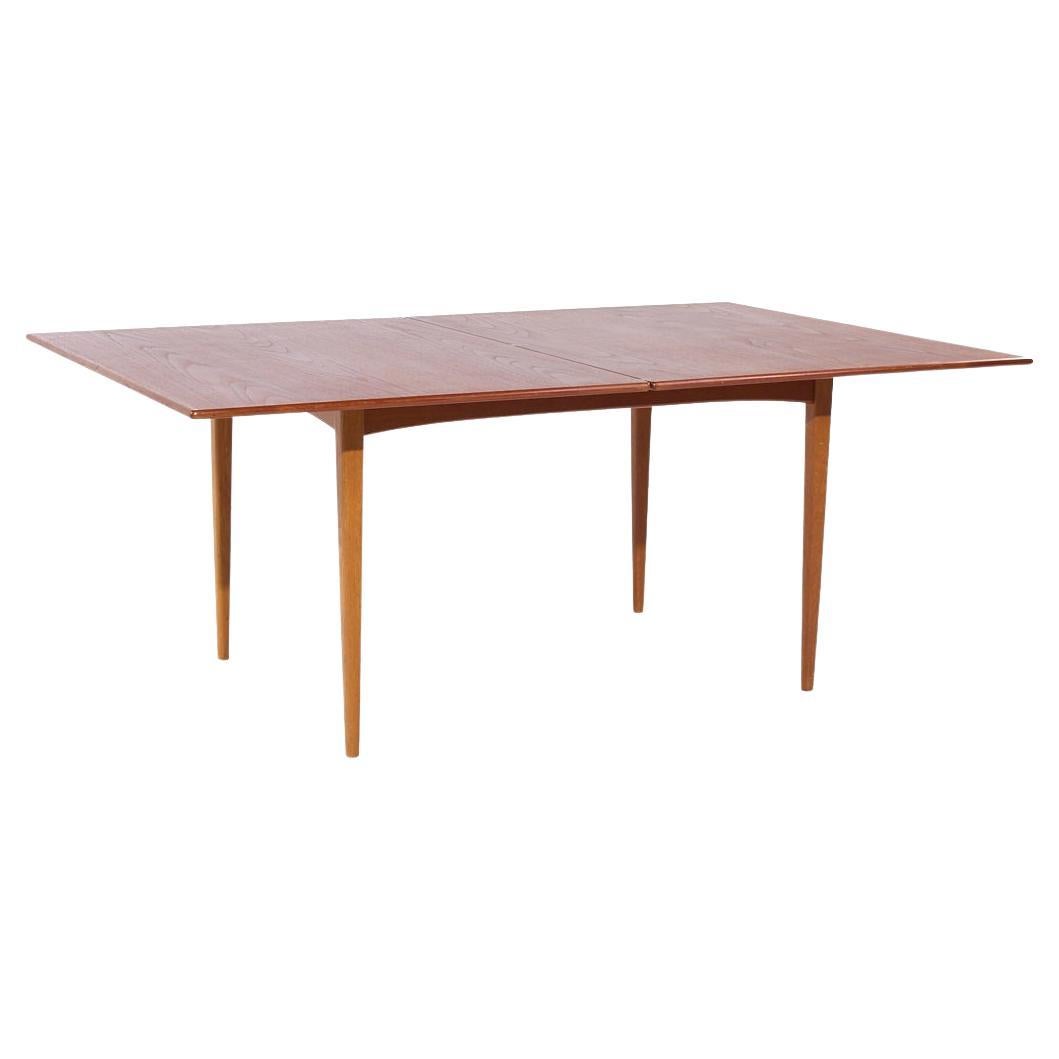 Dux Mid Century Danish Teak Flip Top Esstisch