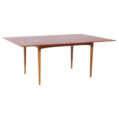 Dux Mid Century Danish Teak Flip Top Esstisch