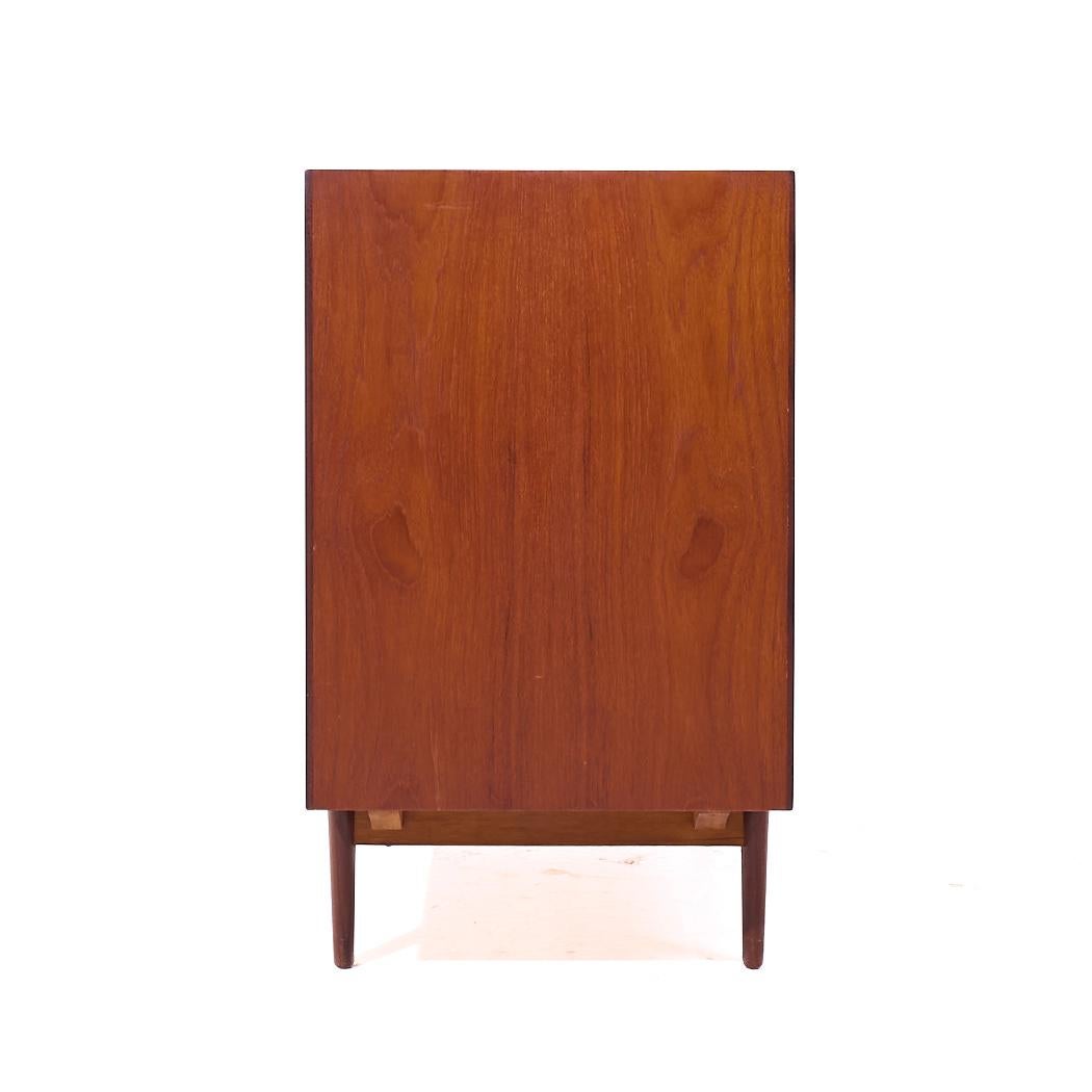 Dux Mid Century Walnut Tambour Door Credenza and Hutch For Sale 1