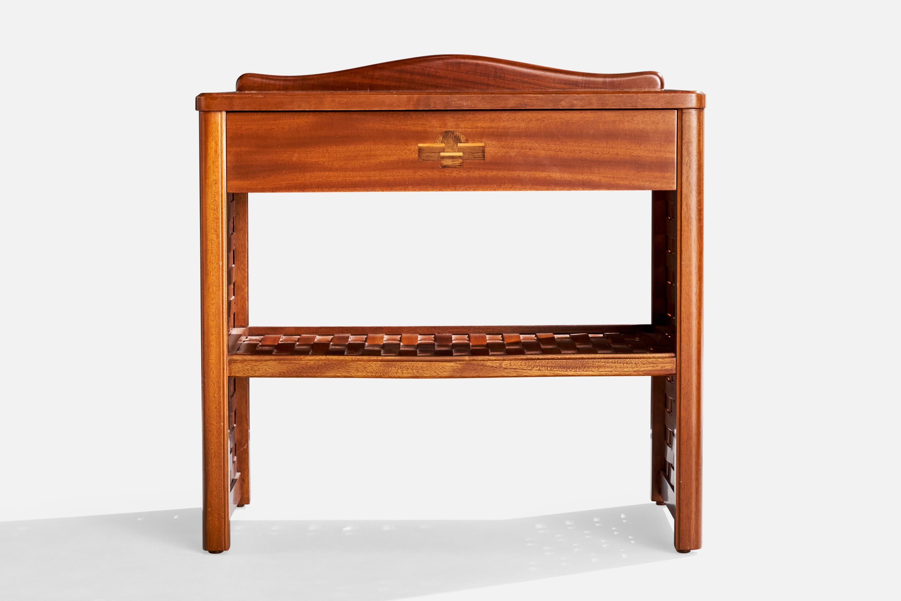 Late 20th Century Dux, Nightstands, Wood, Sweden, 1970s For Sale