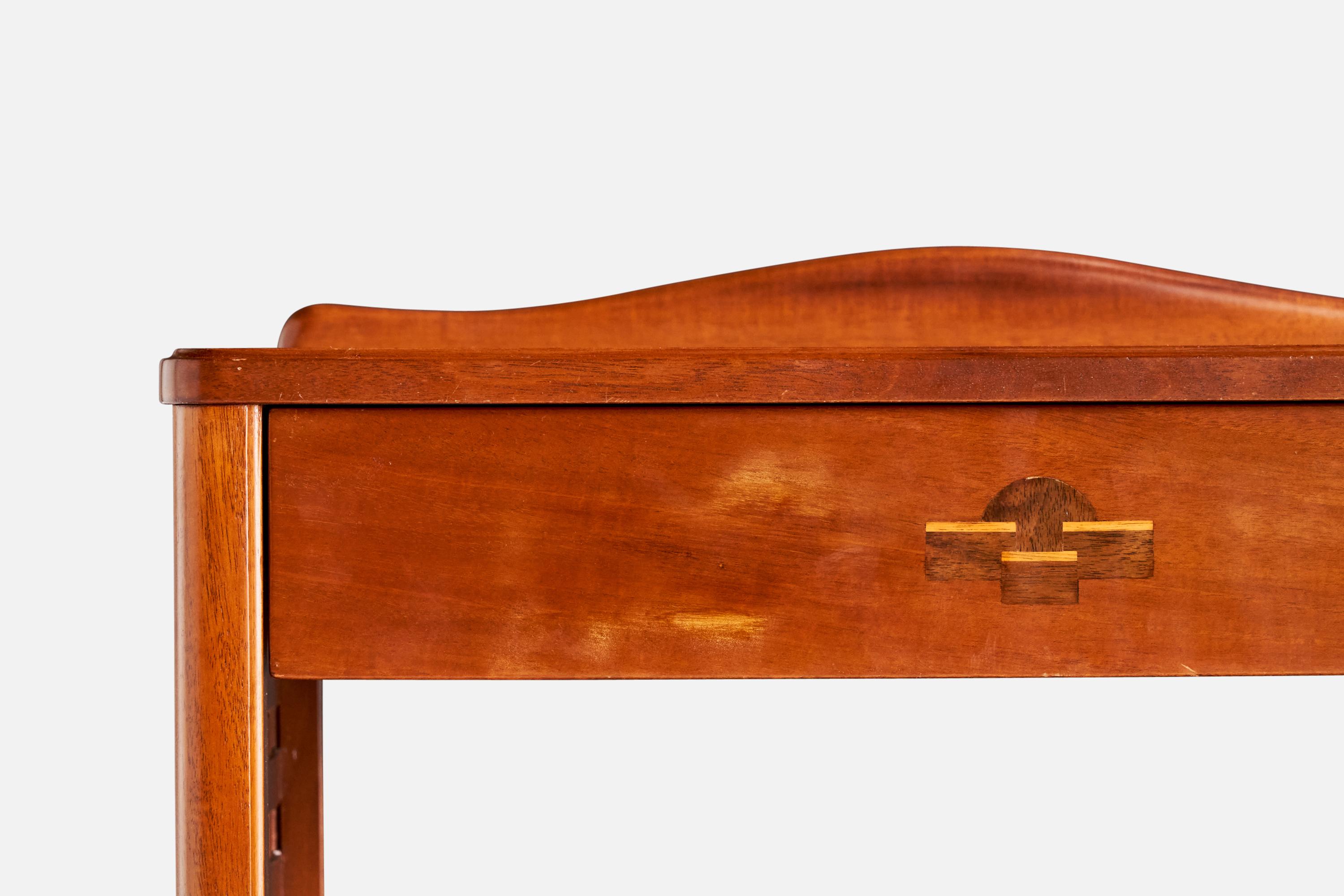 Dux, Nightstands, Wood, Sweden, 1970s For Sale 2