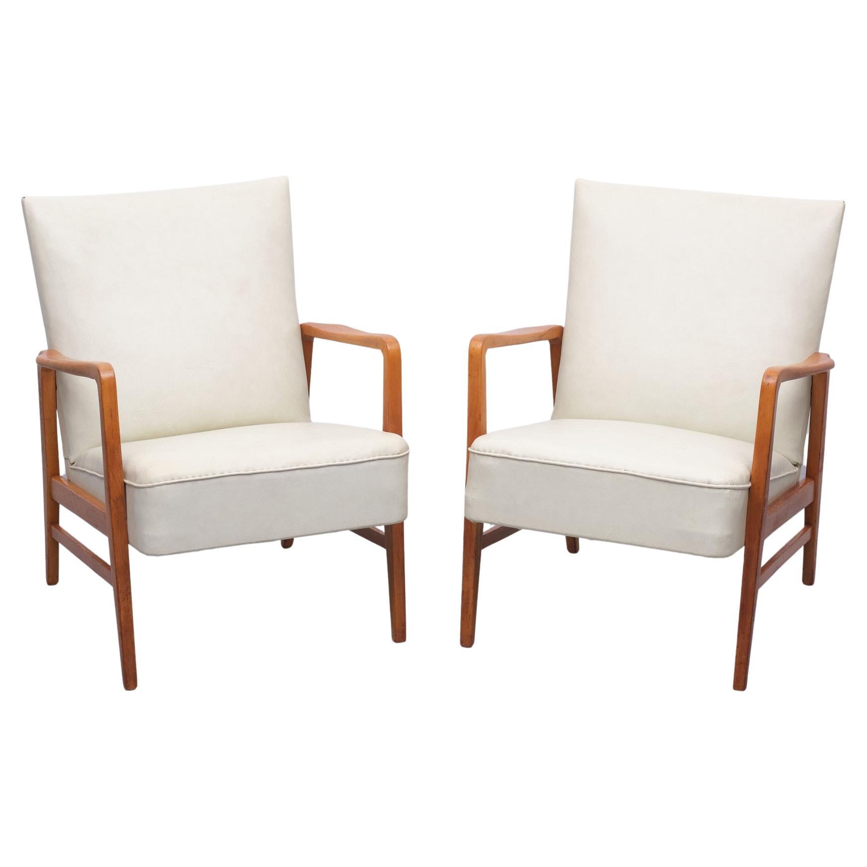 Dux of Sweden Lounge Chairs Sweden, 1950s 3