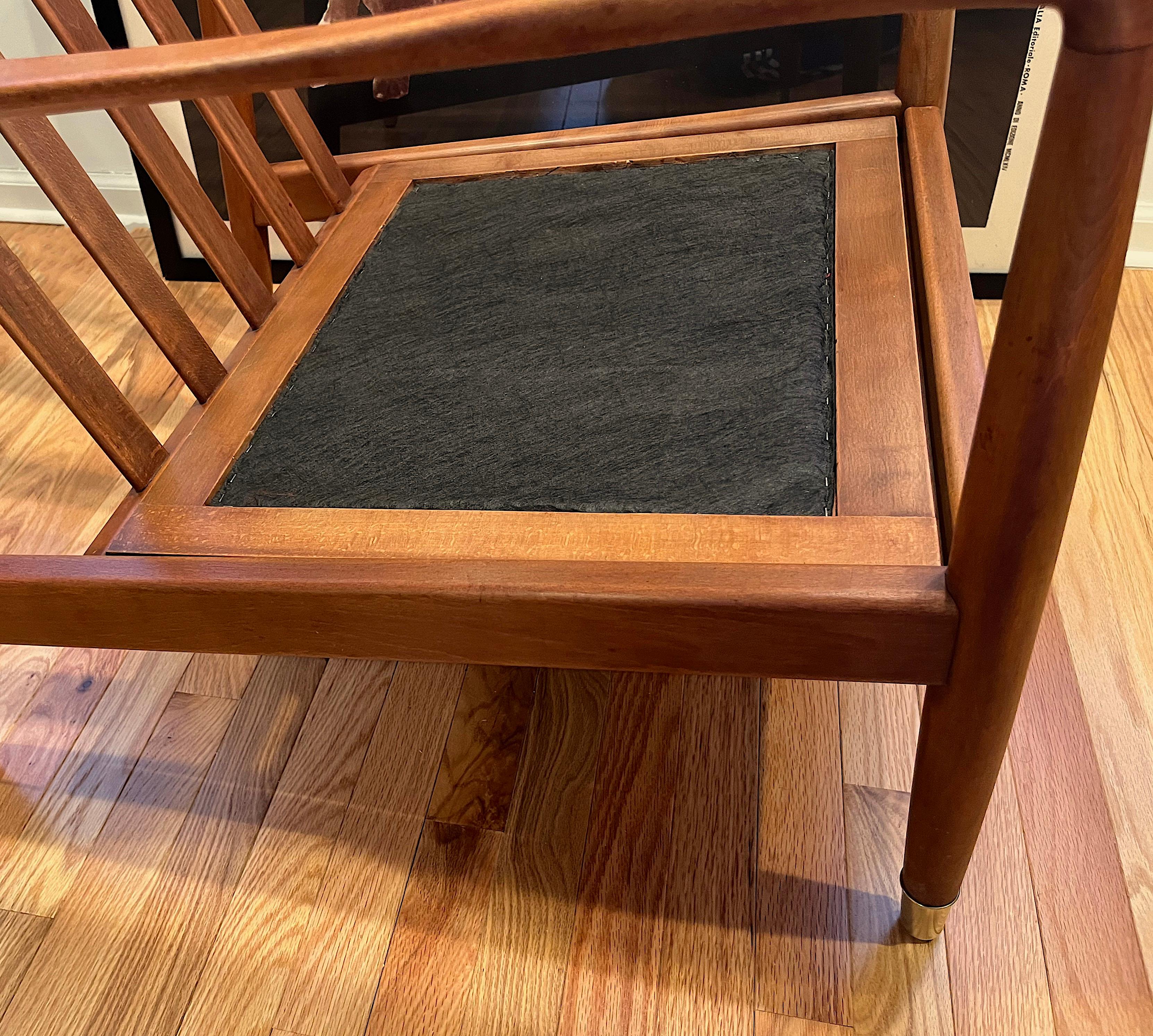 Dux of Sweden Teak Armchair by Folke Ohlsson Model USA 75 2
