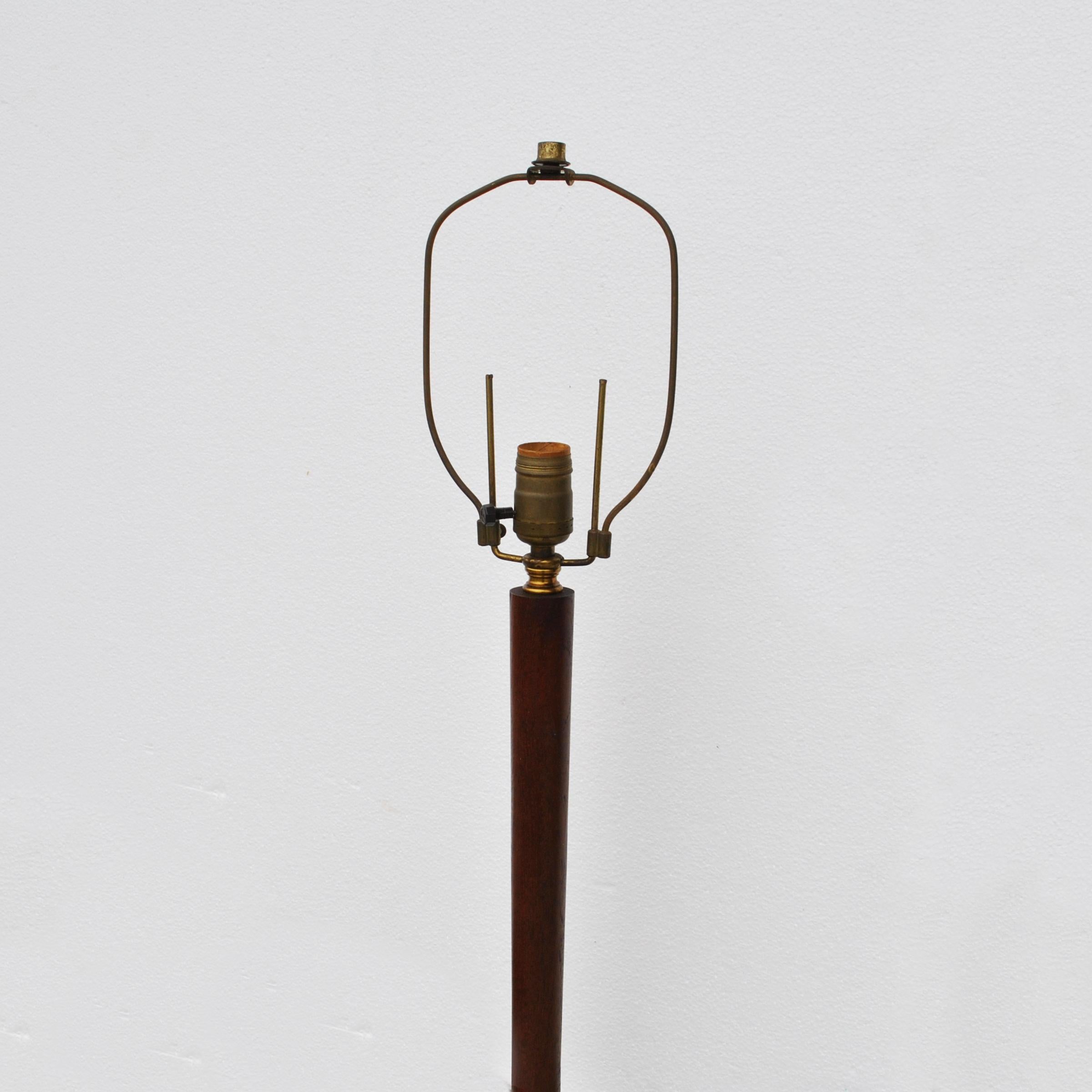 Swedish Dux Scandinavian Teak Floor Lamp