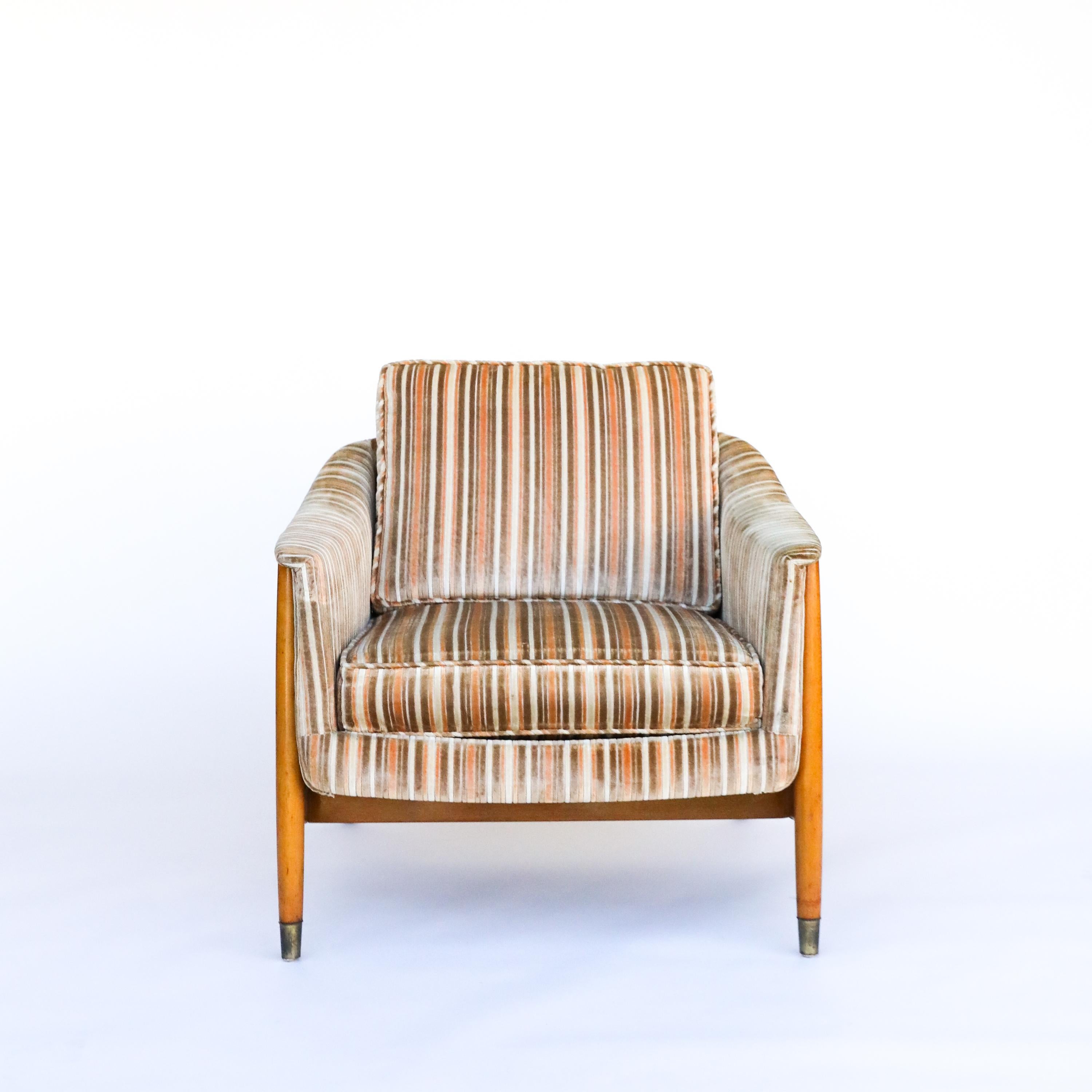 Scandinavian Modern Danish Lounge Chair by Folks Ohlsson for DUX