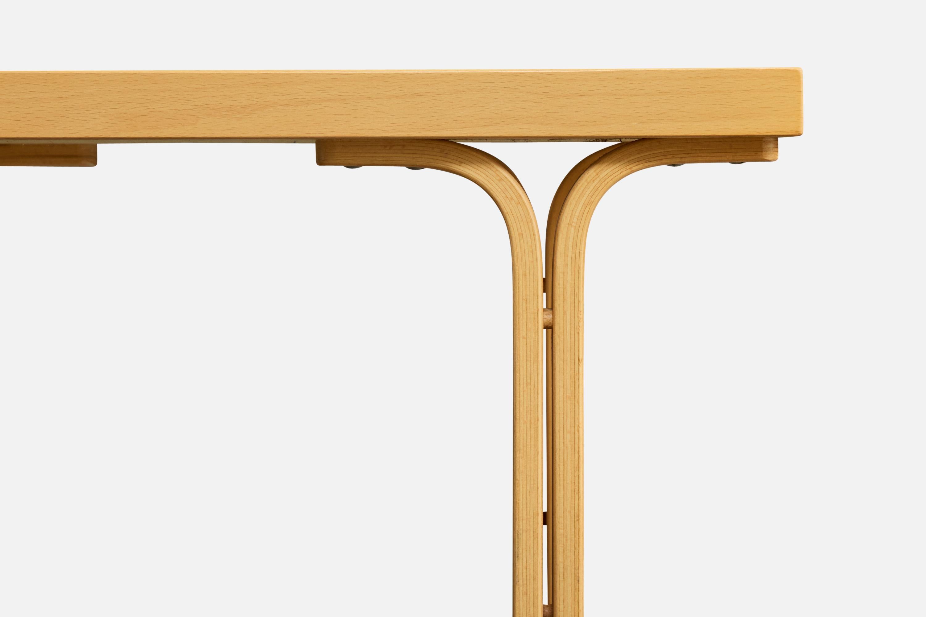 Dux, Side Tables, Beech, Sweden, 1990s For Sale 1