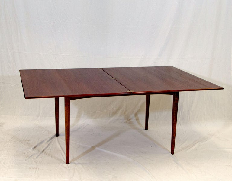 Dux Walnut FlipTop Dining Table at 1stDibs fliptop dining table