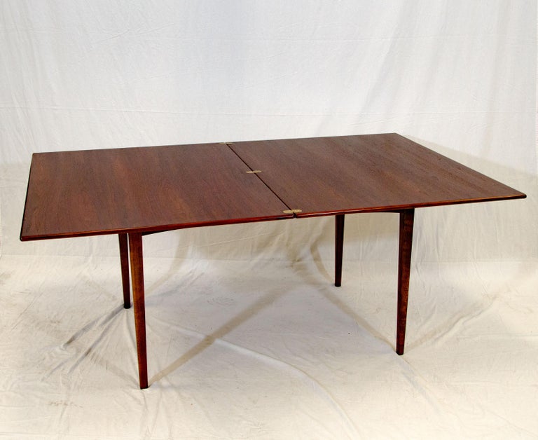 Dux Walnut FlipTop Dining Table at 1stDibs fliptop dining table