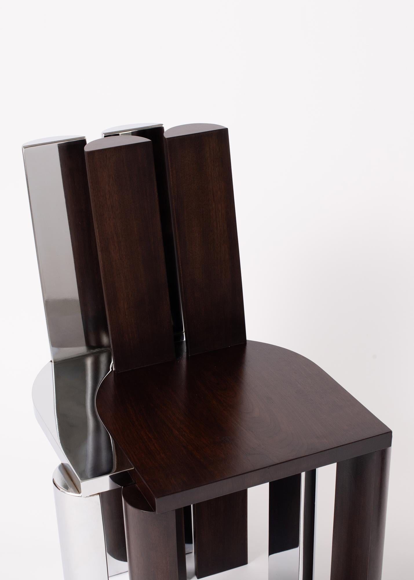 American DV Chair - Chrome Edition For Sale