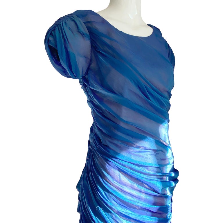sachin and babi light blue dress Liese Sequin Bustier Midi Dress
