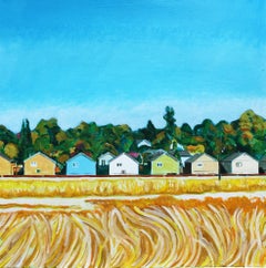 Little Boxes, Painting, Acrylic on Canvas