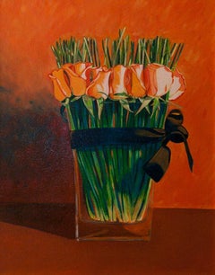Safeway Bouquet, Painting, Oil on Canvas
