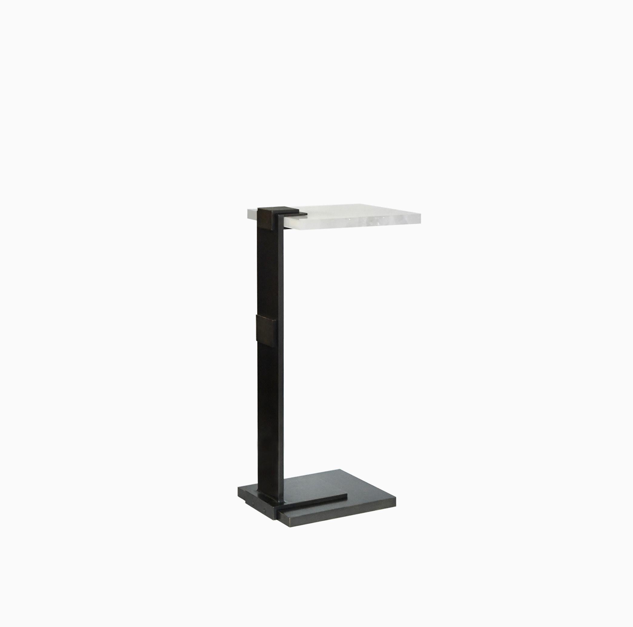 Cristal de roche DWD25 Table à boire en cristal de roche par Phoenix en vente
