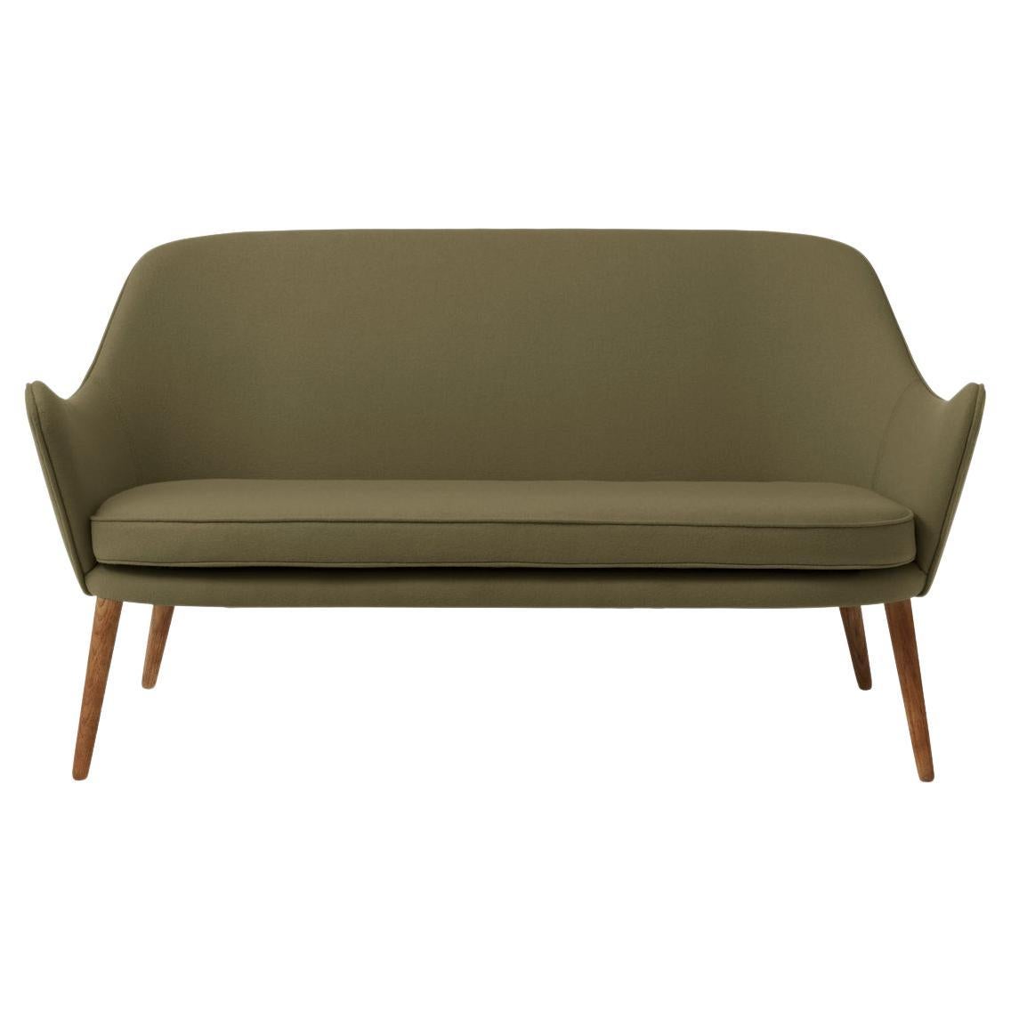 Dwell 2 Seater Olive by Warm Nordic For Sale