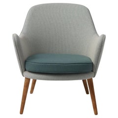 Dwell Loungesessel, Leuchte aus dunklem Cyan von Warm Nordic