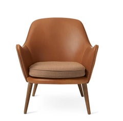 Dwell Lounge Chair Silk Camel Latte by Warm Nordic