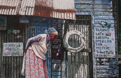 Dwight Baird Boat for Rent Costa Rica Acryl auf Masonit, Dwight
