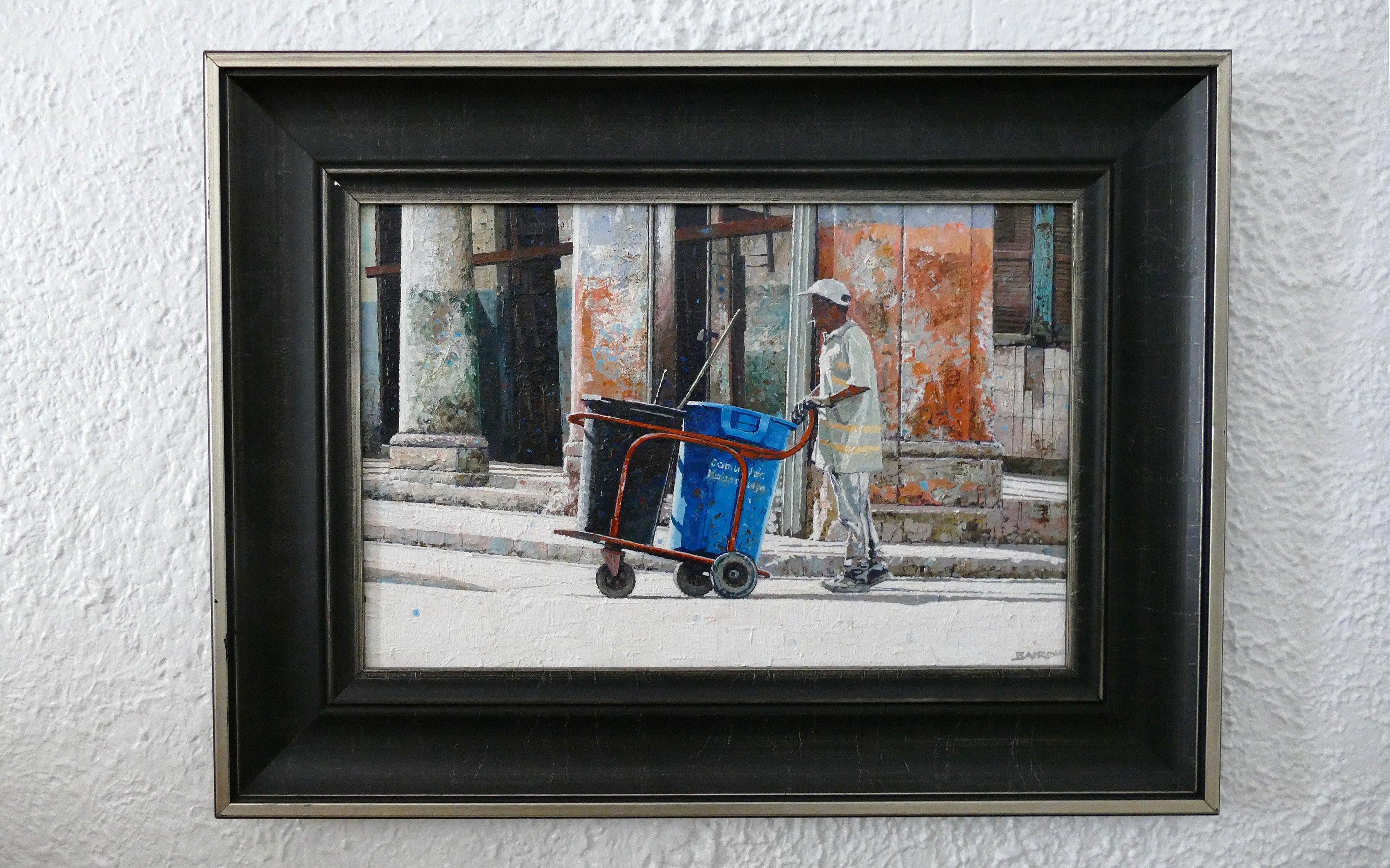 Dwight Baird  'City Work' 2018- Acrylic- Signed For Sale 1