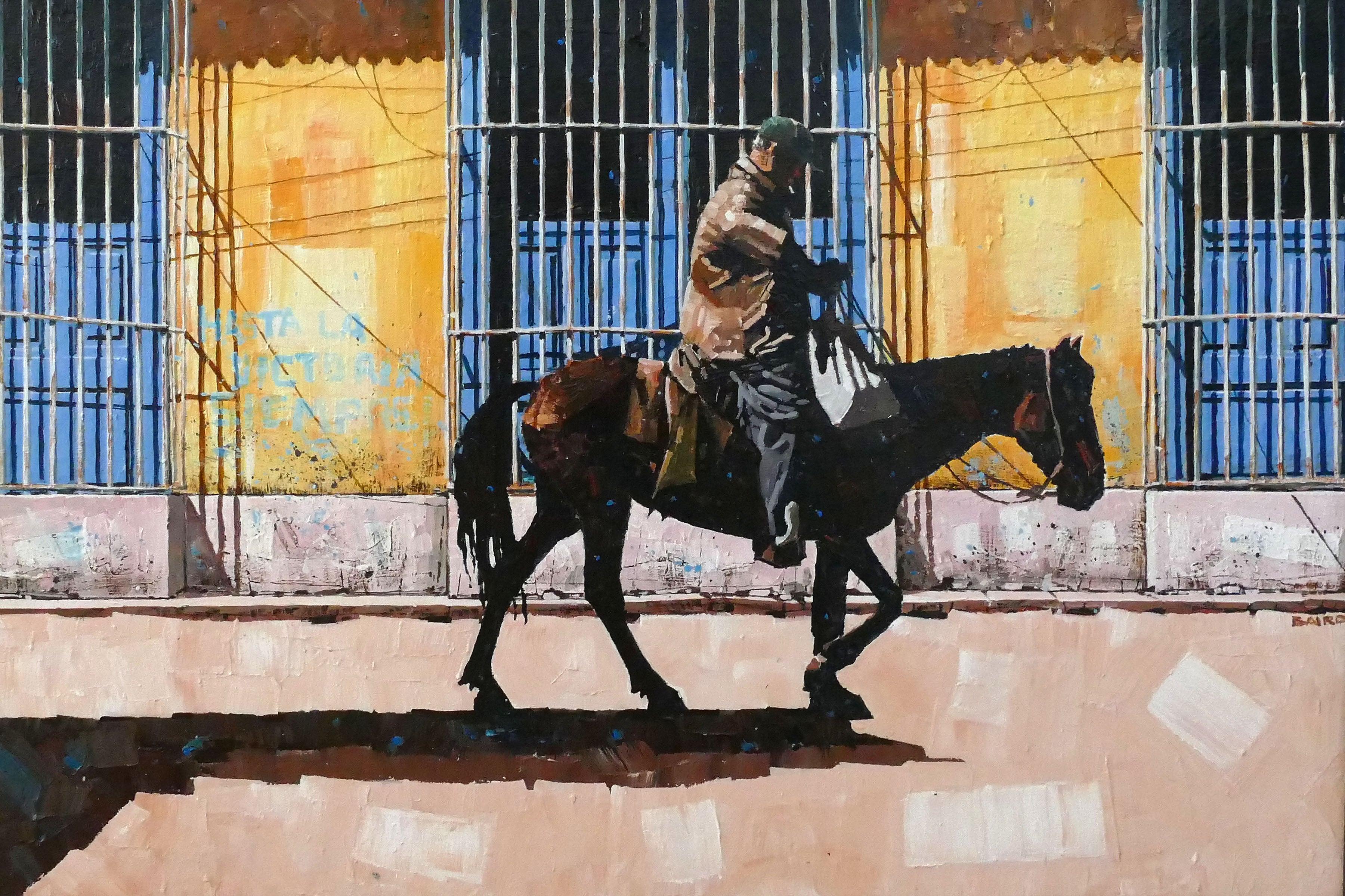 Landscape Painting de Dwight Baird - Hasta La Victoria Siempre' 2010- Acrílico- Firmado